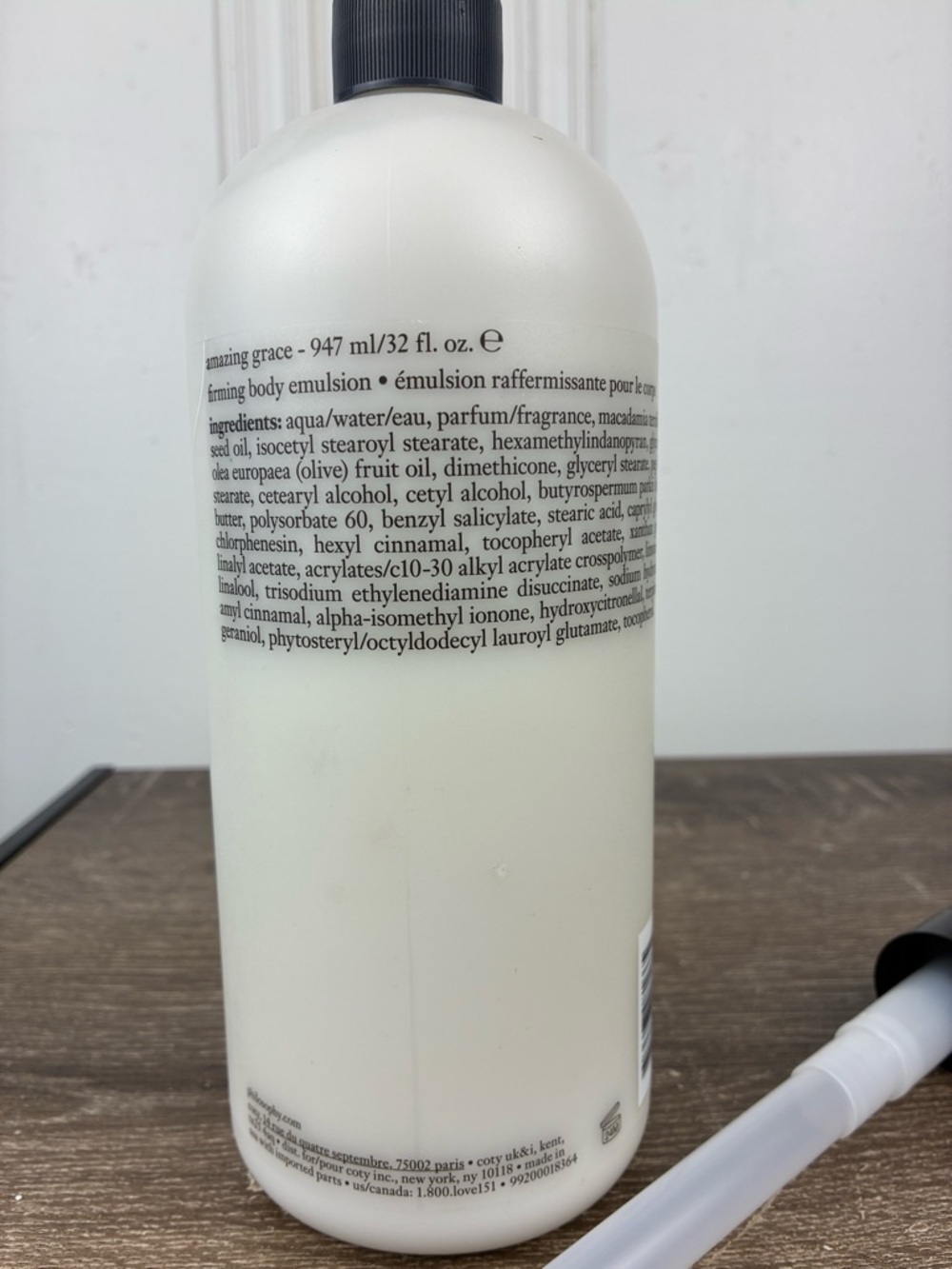 NEW Philosophy Amazing Grace Firming Body Emulsion Holiday 32 fl oz with Pump - Picture 4 of 6